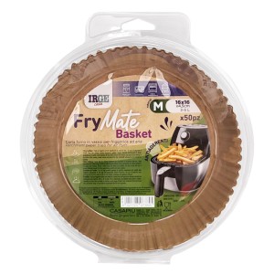 BHG CARTA FRIGGITRICE TONDA 16X4,5CM 50P