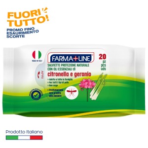 ABW SALVIETTE ANTIZANZARE 20PZ FARMALIN