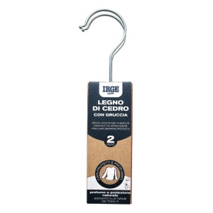 DFM LEGNO DI CEDRO CON GANCIO 2PZ