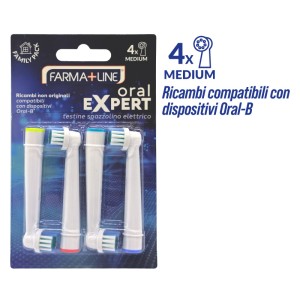 ABE SPAZZOLINO ELETTRICO RICAM ORALB 4PZ