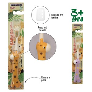 ABJ SPAZZOLINO BIMBI GIRAFFA