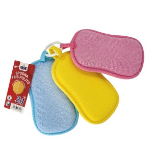 AEM SPUGNA SET3PZ DAILY 16X9X2CM