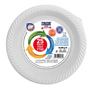 ADC PIATTI RIUTILIZZ. PIANI 25PZ D22