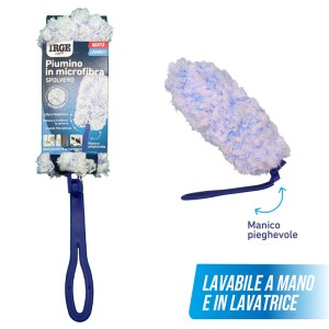 ADF PIUMINO MICROFIBRA MANICO PIEGHEVOLE