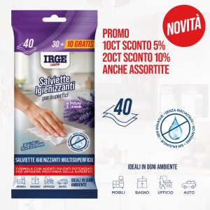 ABL SALVIETTE SUPERFICI 40PZ LAVANDA