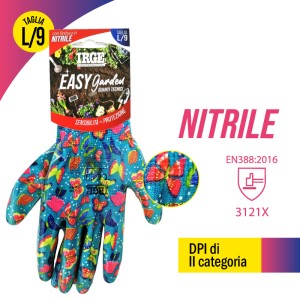 AAU GUANTI TEC.EASY GARDEN NITRILE L/9