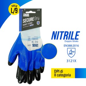 AAM GUANTI TEC.SECURE GRIP NITRILE L/9