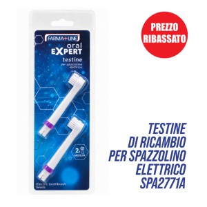 ABG SPAZZOLINO ELETTRICO RICAMBI 2PZ