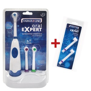 ABG SPAZZOLINO ELETTRICO 3 TESTINE SET SPAZZOLINO SPA2771A+RIC380