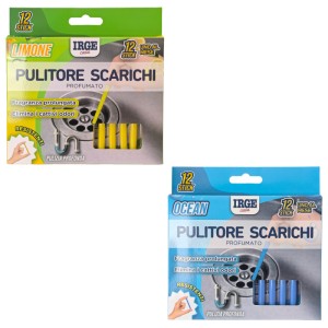 CBA PULITORE SCARICHI 12PZ LEMON OCEAN