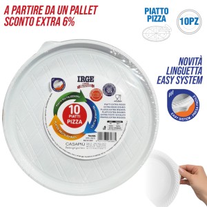 ABV PIATTI PIZZA RIUTILIZZ 10PZ