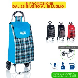 ADE CARRELLO SPESA BUY EASY 46L