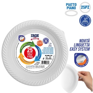 ADC PIATTI RIUTILIZZ. PIANI 25PZ D22
