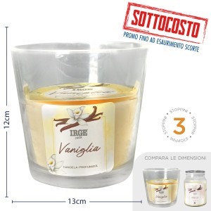 AAP CANDELA VANIGLIA VASO