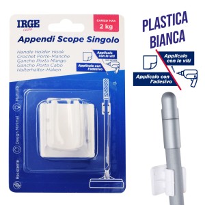 AAZ GANCI ADESIVI PER SCOPA 1PZ