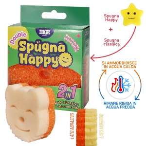AEB SPUGNA HAPPY DOUBLE 10X10X4CM