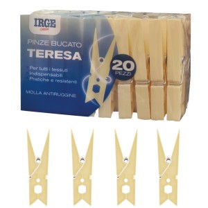 BNT PINZE BUCATO IRGE TERESA 20PZ BEIGE