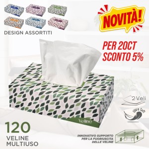 CDC BOX VELINE 120PZ 2VELI foglie