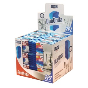 AFI SPUGNA DUO ONDA 2PZ 10X6X2,5CM