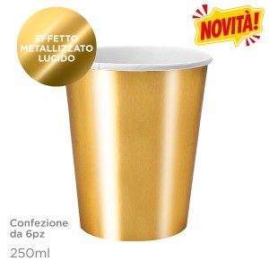CYC BICCHIERI GOLDEN 6PZ