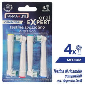 ABF SPAZZOLINO ELETTRICO RICAM ORALB 4PZ