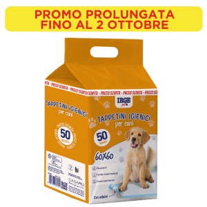 AAX TAPPETINI IGIENICI CANI 60x60cm 50PZ