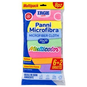 ABA PANNO MICROFIBRA 8PZ 30x30CM