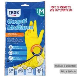 ADD GUANTI PIATTI ANTISCIVOLO IRGE M ATTENZIONE INNER CORRETTO 12PZ
