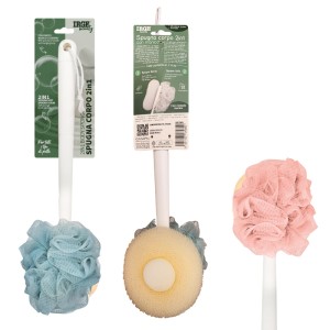 BFW SPAZZOLA BAGNO C/MANICO 2IN1 SCRUB