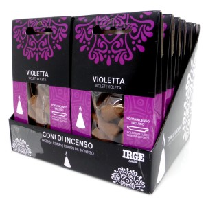 BMZ CONO INCENSO 12 PZ VIOLETTA