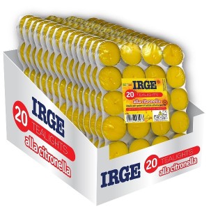 ABN 25PZ TEALIGHT ALLA  CITRONELLA