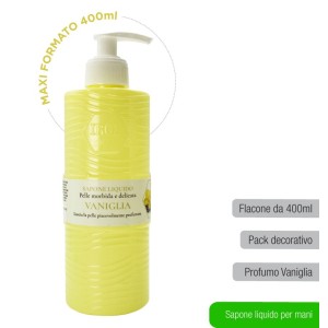 ADU SAPONE MANI 400 ML VANIGLIA