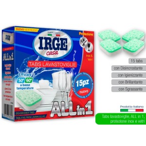 BND DEO TABS LAVASTOVIGLIE IRGE 15 TABS ALL IN 1