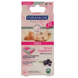 CFD STRISCE DEP. VISO 12 PZ ARGAN BIO CON FRAGRANZA ALLE BACCHE DI A