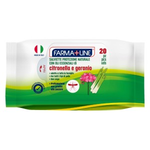 AAC SALVIETTE ANTIZANZARE 20PZ FARMALIN
