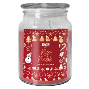 AUA CANDELA ROSSO NATALE 510GR