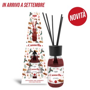 BBA DIFFUSORE IRGE AMB. 125 ML CANNELLA C/BASTONCINI