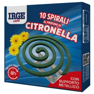 EVA SPIRALE CITRONEL 13GR 10PZ C/SUPPOR