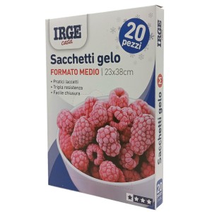 BMK SACCHETTI GELO IRGE 23X38CM 20PZ