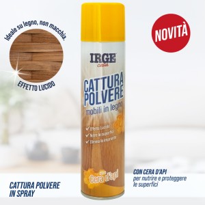 ABI SPRAY CATTURAPOLVERE MOBILI LEGNO IRGE 300 ML