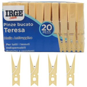 BNT PINZE BUCATO IRGE TERESA 20PZ BEIGE