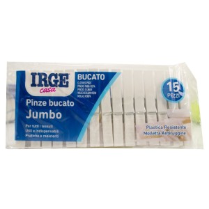 ACE PINZE BUCATO IRGE JUMBO 15PZ