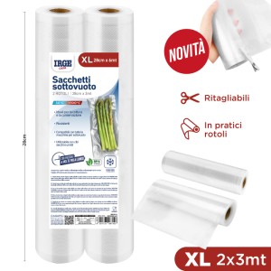 BIO SACCHI SOTTOVUOTO ROTOLO 2PZ 28X3MT