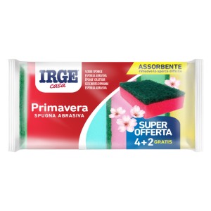 AFN SPUGNA PRIMAVERA ABRAS. 9X6X2.5 6PZ