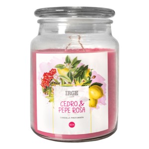 EDD CANDELA CEDRO E PEPE ROSA 510G