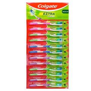 ADM COLGATE SPAZZOLINO DENTI EXTRA CLEAN ABBINARE ETICHETTE