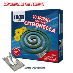 EVA SPIRALE CITRONEL 13GR 10PZ C/SUPPOR