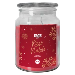 BVA CANDELA ROSSO NATALE 510GR