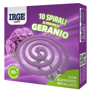 EXA SPIRALE GERANIO 13GR 10PZ C/SUPPOR