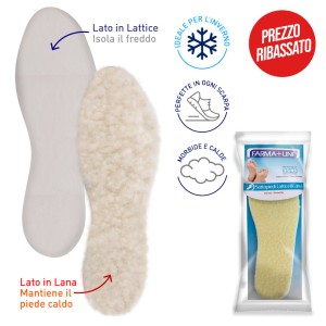 ADQ SOTTOPIEDI LATTICE + LANA FEET FARM